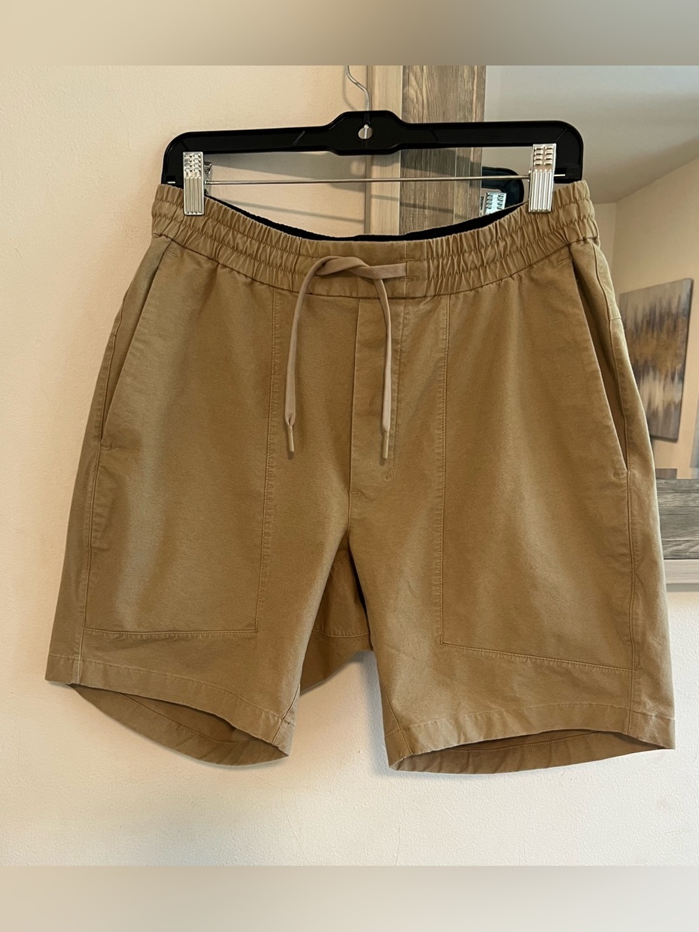 lululemon athletica Men's Drawstring Athletic Shorts - Tan